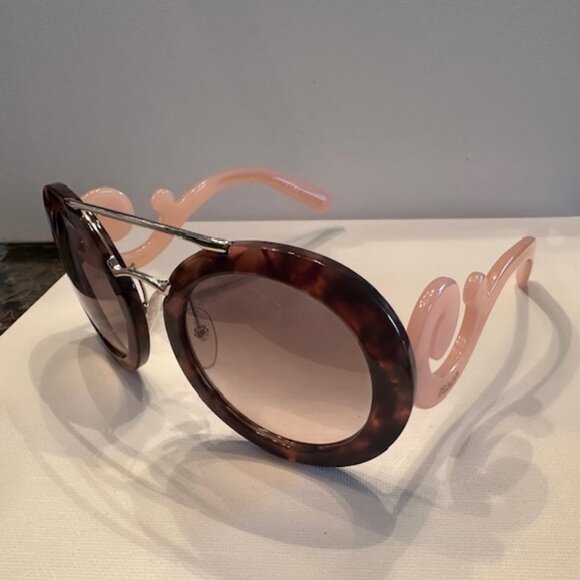 Prada Baroque Sunglasses - brown/pink SPR13S main image 6